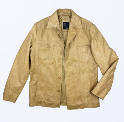 Lederjacke gerade geschnitten 90s 2000s y2k Style