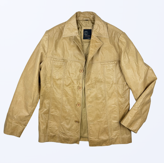 Lederjacke gerade geschnitten 90s 2000s y2k Style