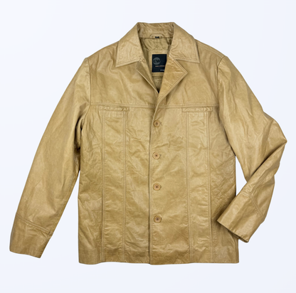 Lederjacke gerade geschnitten 90s 2000s y2k Style