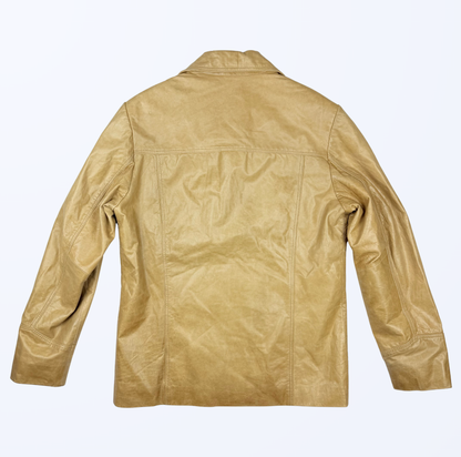 Lederjacke gerade geschnitten 90s 2000s y2k Style