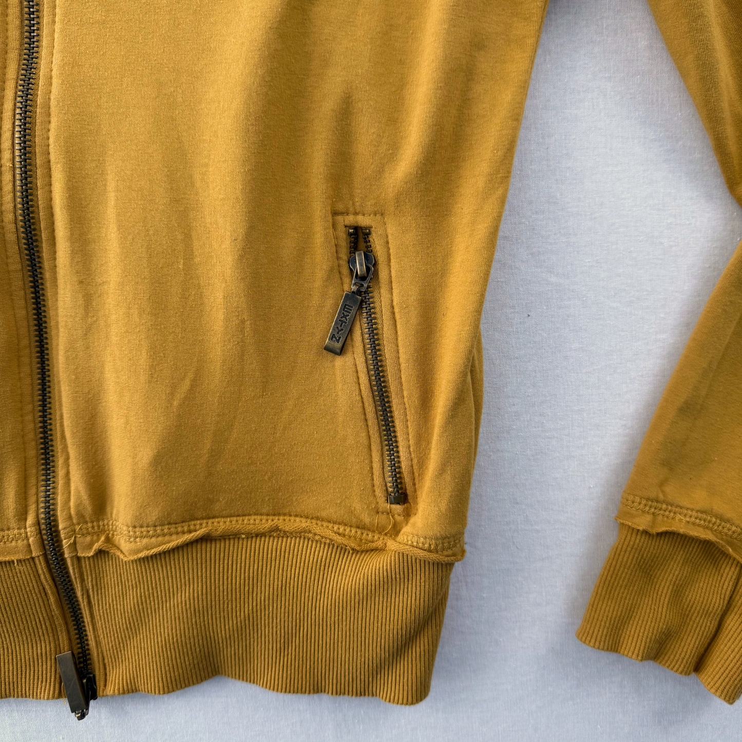 Extyn Zipper Cardigan Senfgeld Mesh