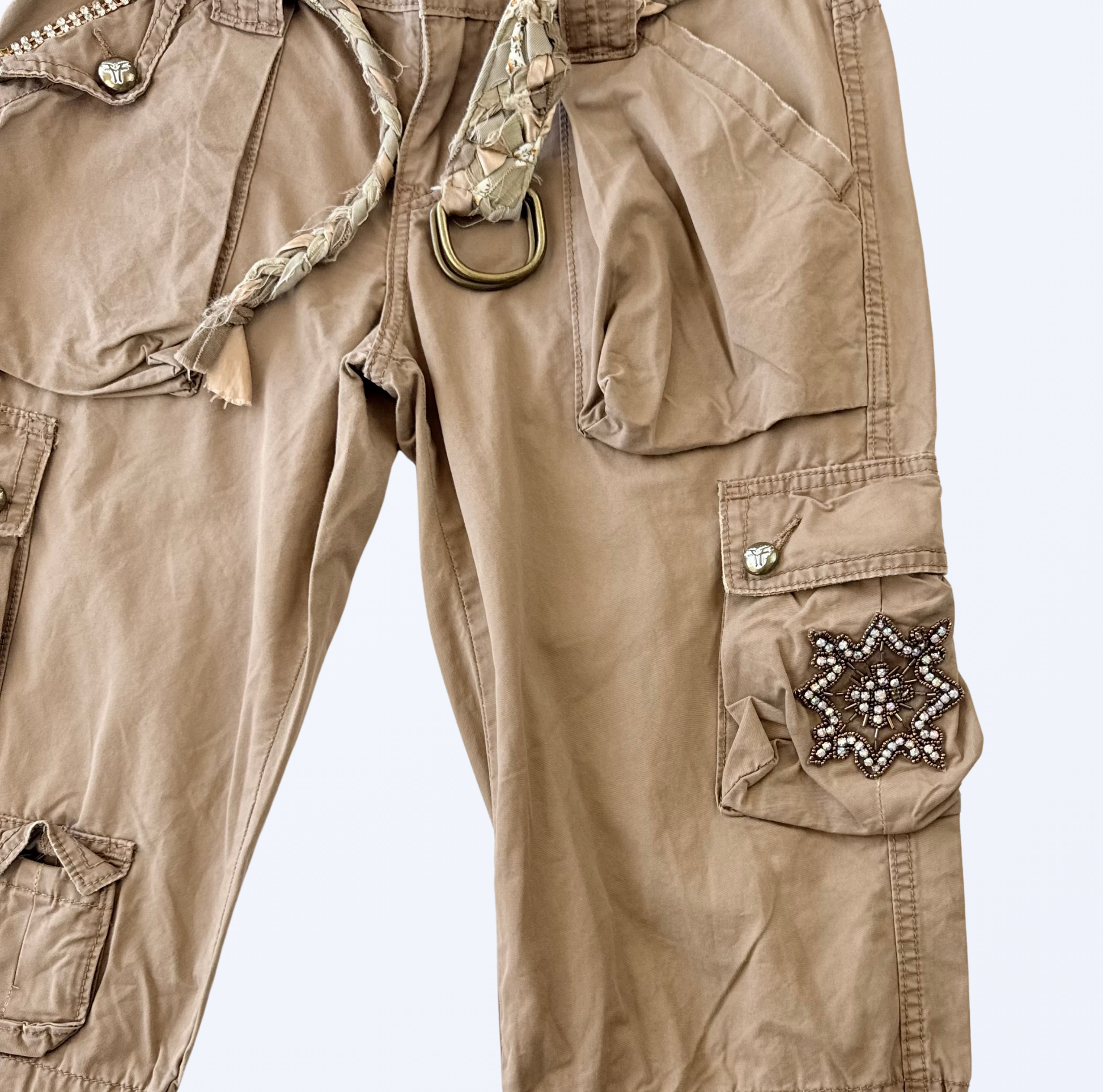 Fracomina Capri Shorts braun Teos Vintage Onlineshop