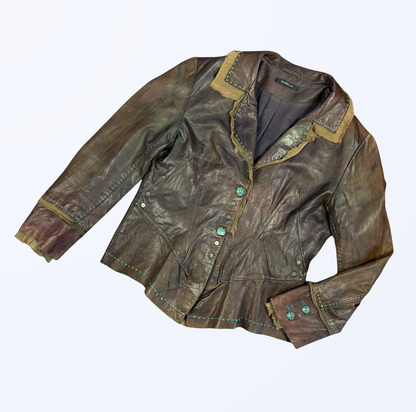 Lederjacke Lammleder Retro Teos Vintage Onlineshop