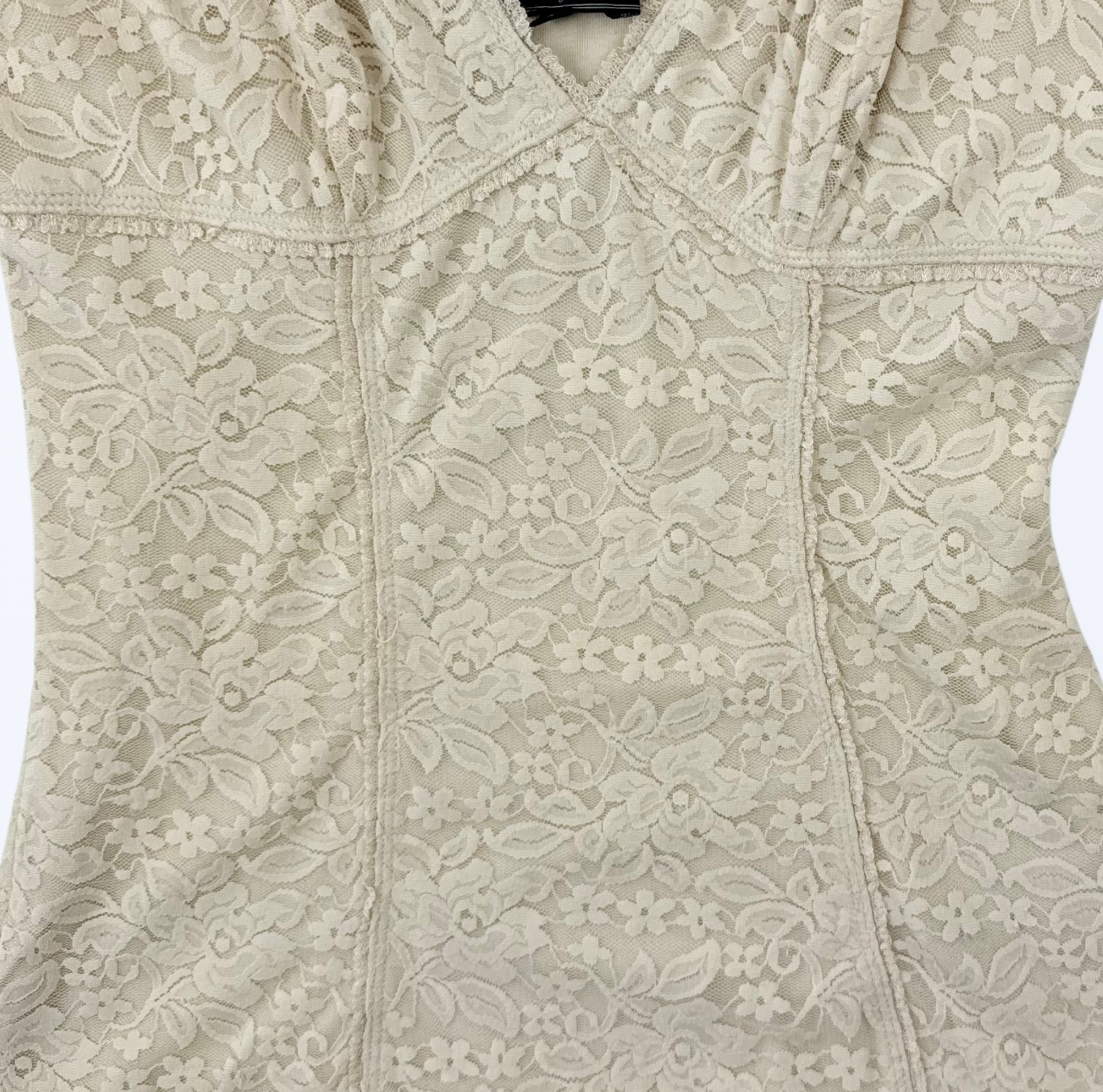 Guess Korsagen Sliptop Spitze champagner Gr. S Teos Vintage Onlineshop