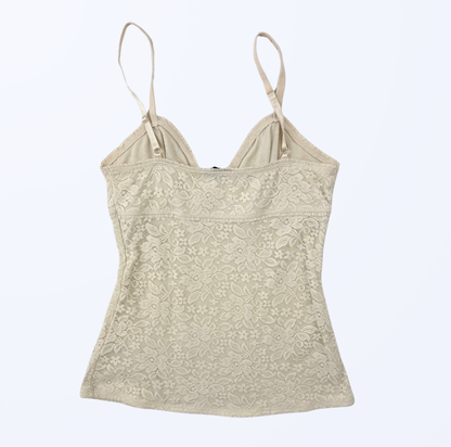 Guess Korsagen Sliptop Spitze champagner Gr. S Teos Vintage Onlineshop