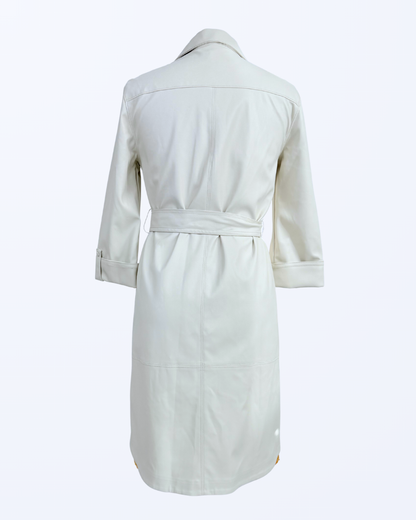 Vintage Joseph Ribkoff Kunstleder Mantel 3/4-Arm Teos Vintage onlineshop