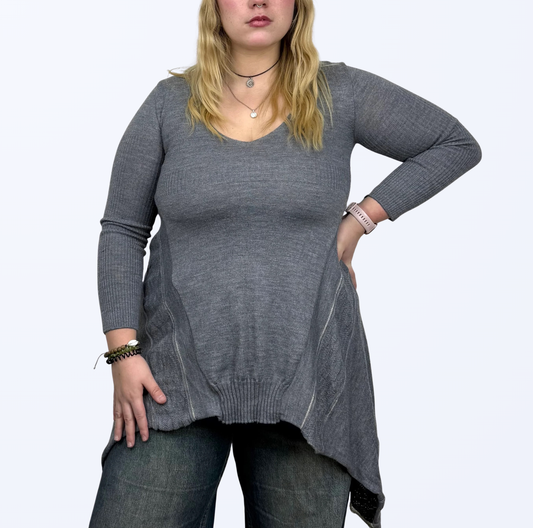 Koan Asymmetrischer Sweater Teos Vintage Onlineshop