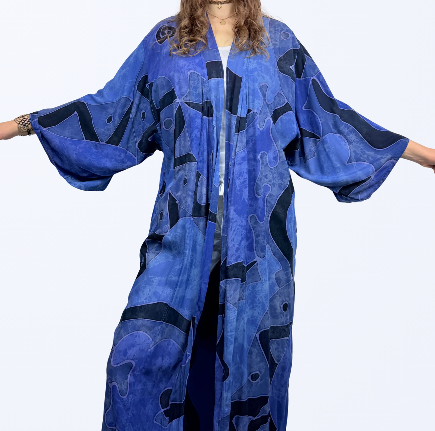 Kimono Mantel Muster Teos Vintage Onlineshop