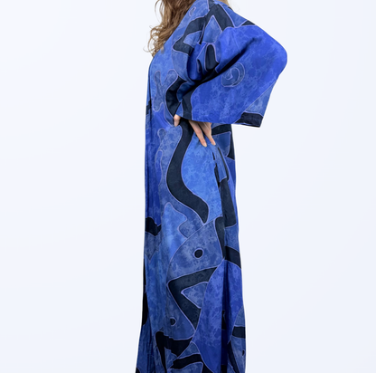 Kimono Mantel Muster Teos Vintage Onlineshop