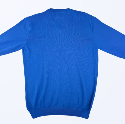 Lacoste Sweater V-Neck Königsblau Teos Vintage Onlineshop