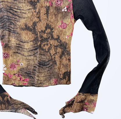 Vintage Longsleeve whimsy whimsical 90s style Teos Vintage Onlineshop