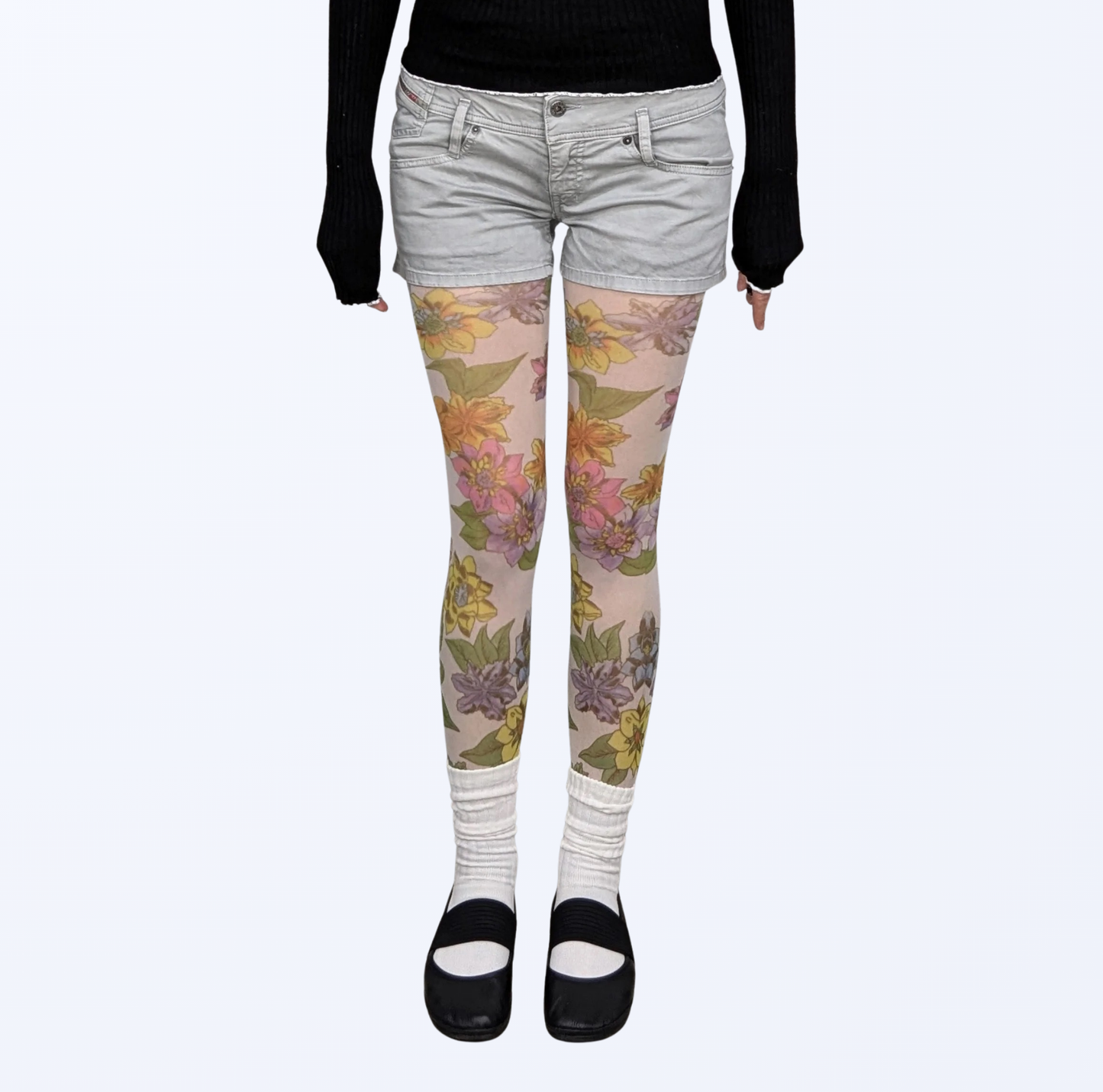 Low Waist Diesel Hotpants Y2K Grunge Style Teos Vintage Onlineshop