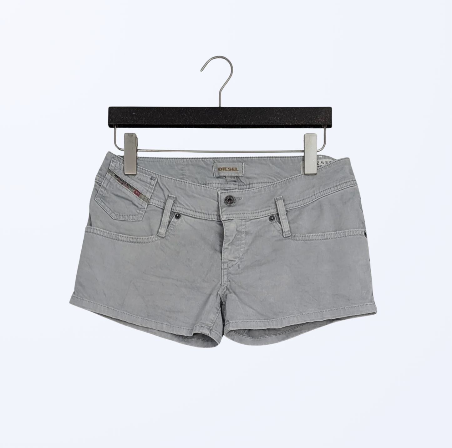 Low Waist Diesel Hotpants Y2K Grunge Style Teos Vintage Onlineshop