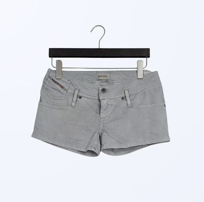 Low Waist Diesel Hotpants Y2K Grunge Style Teos Vintage Onlineshop