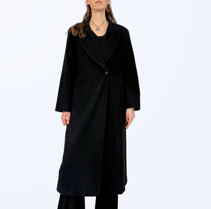 Marc Cain Wollmantel schwarz Teos Vintage Online shop