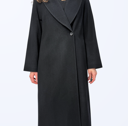 Marc Cain Wollmantel schwarz Teos Vintage Online shop