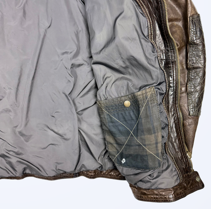 Massimo Dutti Lederjacke Teos Vintage Onlineshop