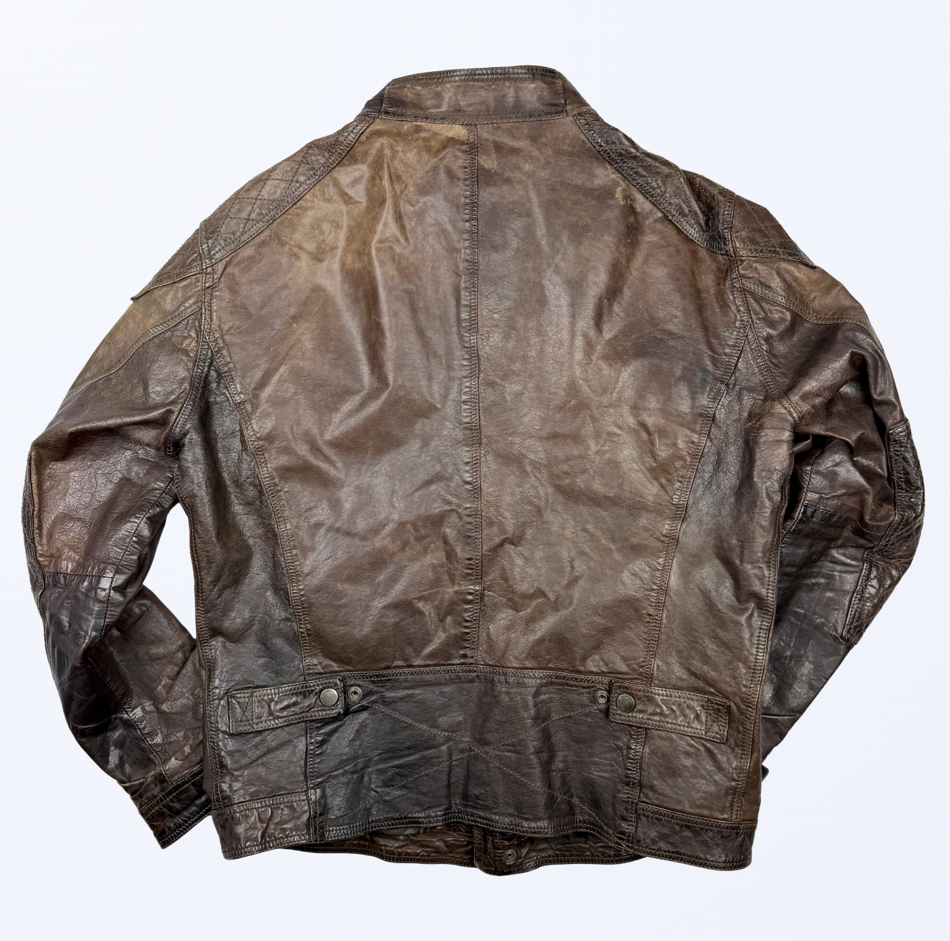 Massimo Dutti Lederjacke Teos Vintage Onlineshop