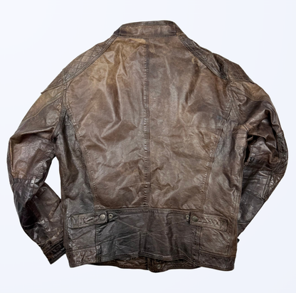 Massimo Dutti Lederjacke Teos Vintage Onlineshop