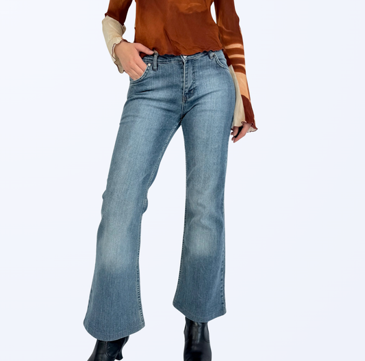 Miss Sixty Bootcut Flared Jeans Y2K Style Teos Vintage Onlineshop