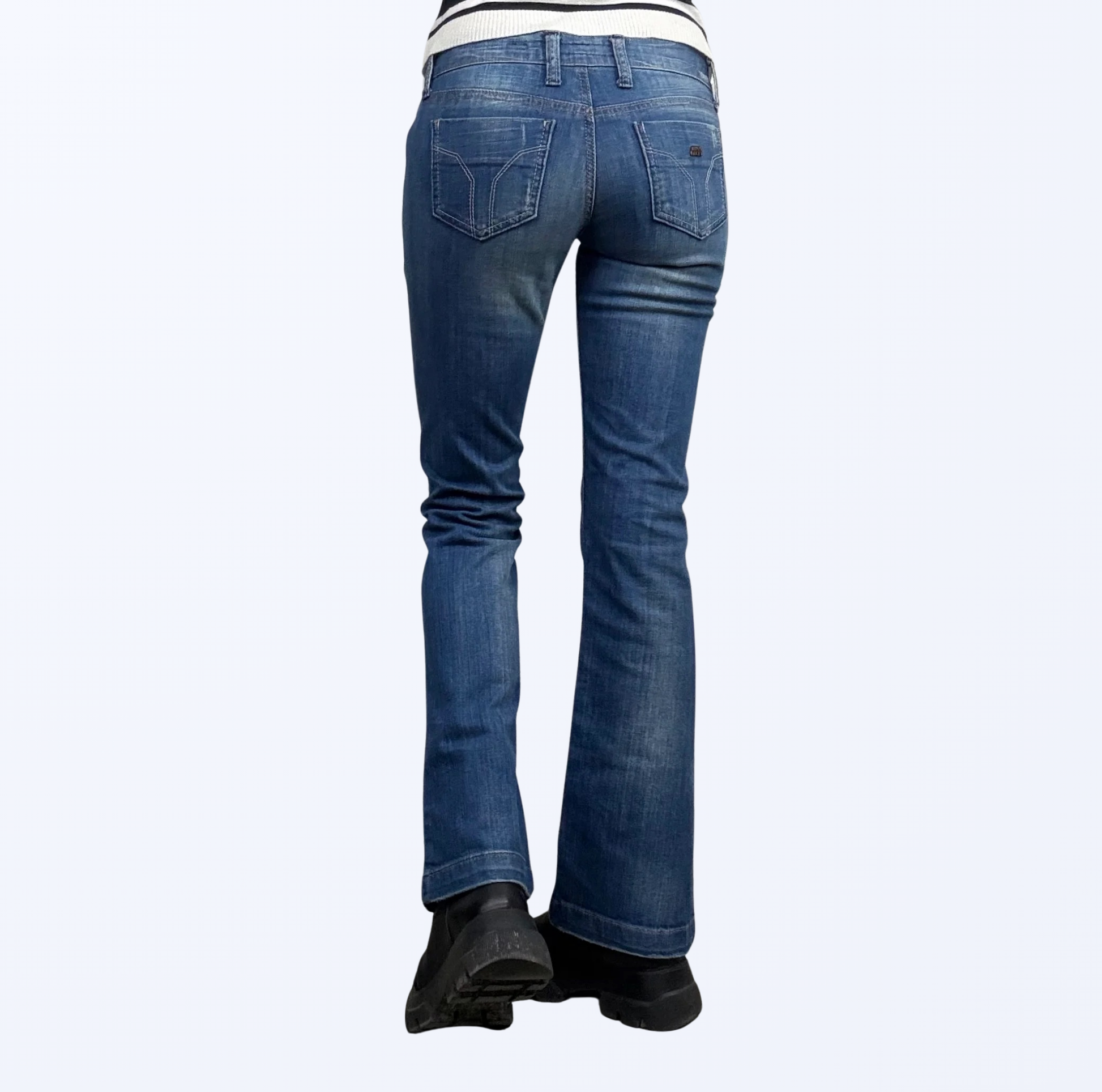 Miss Sixty Schlaghose Lowrise Y2K Style Teos Vintage Onlineshop