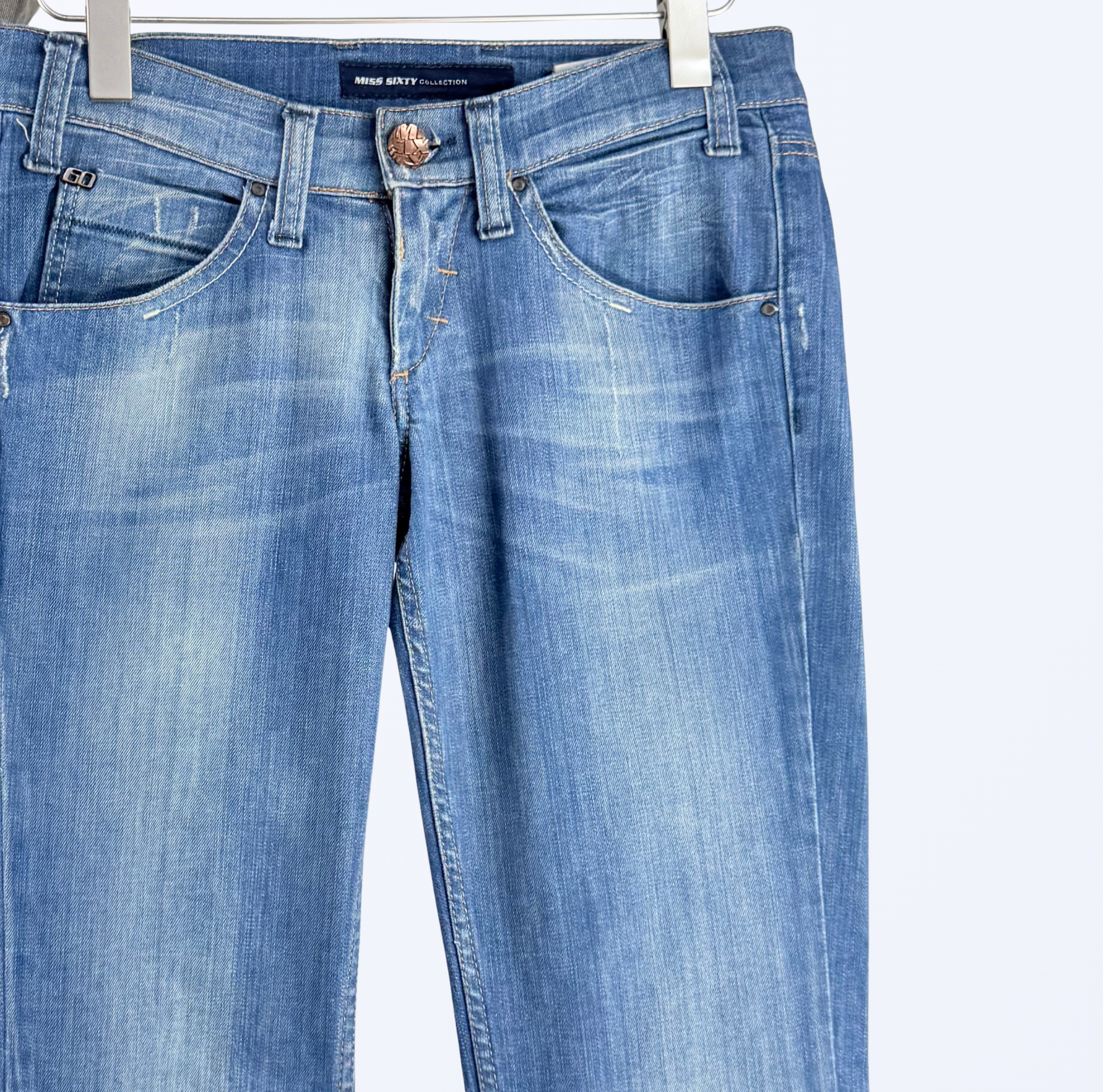 Miss Sixty Schlaghose Lowrise Y2K Style Teos Vintage Onlineshop