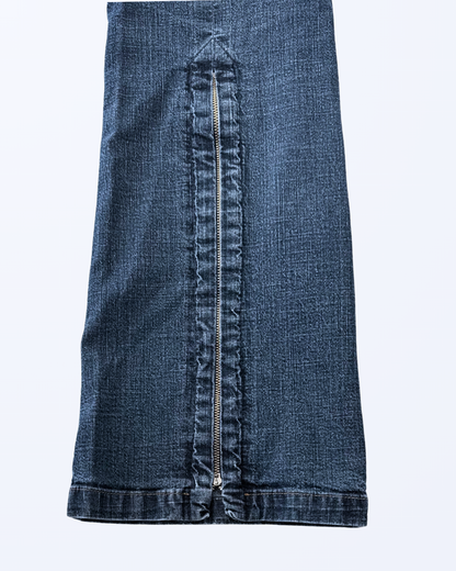 Miss Sixty low waist schlaghose flared Bootcut Jeans Laschenverschluss