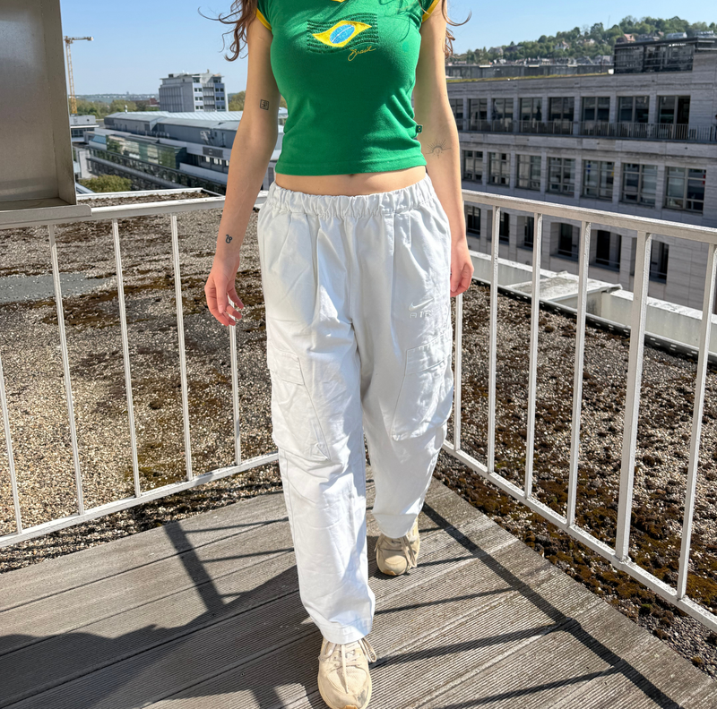 Nike Air Cargo Joggers weiß Teos Vintage Onlineshop