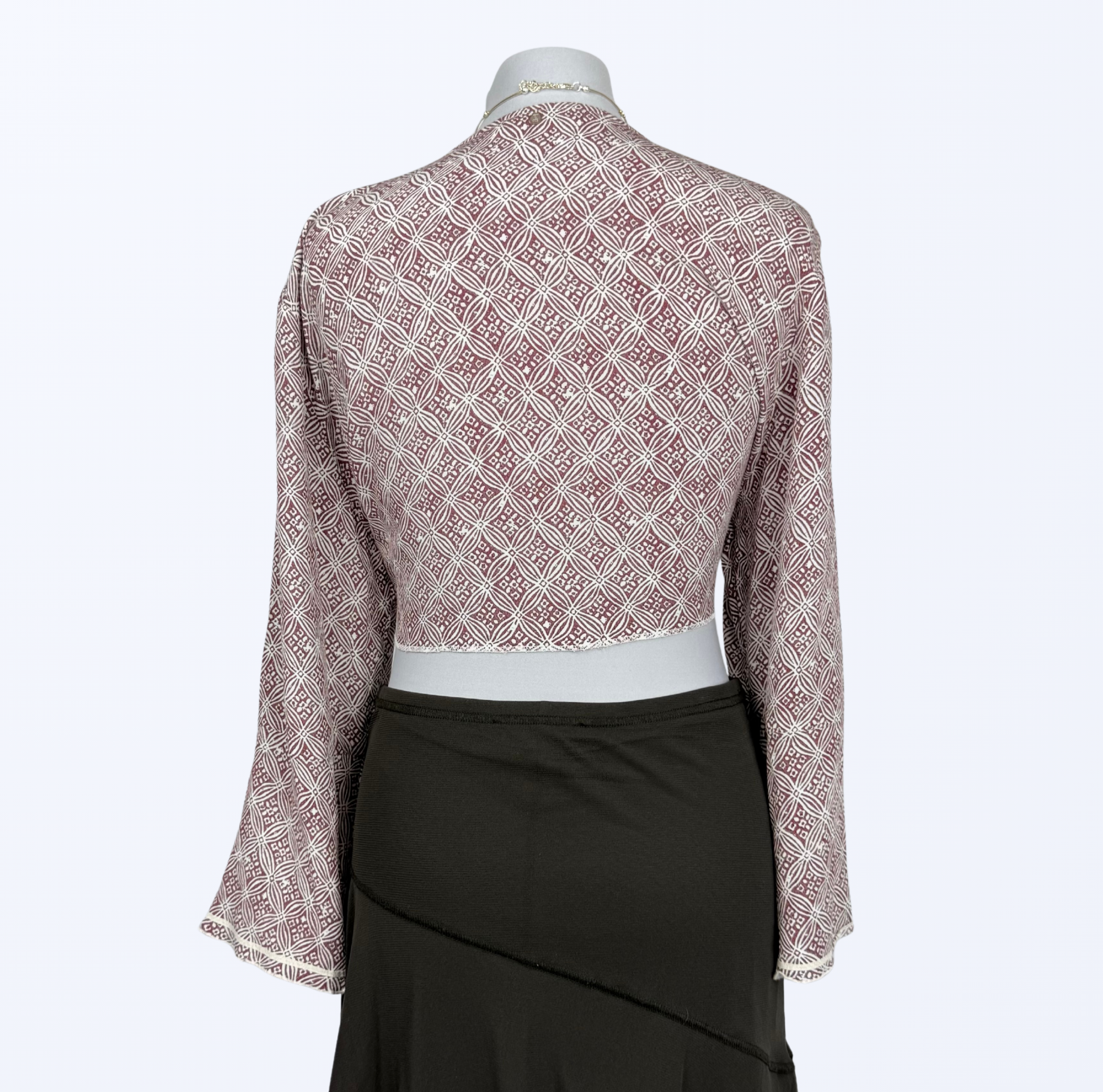Nile Bolero L XL gemustert Teos Vintage Onlineshop