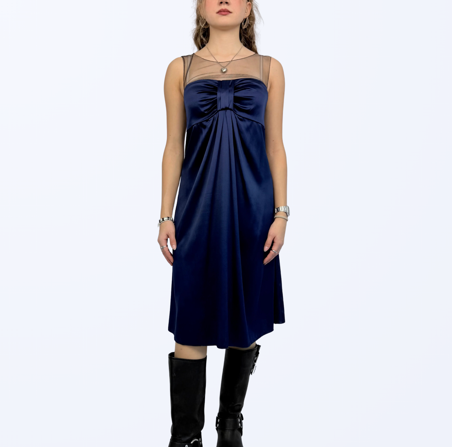 Parosh Slip Silk Kleid Teos Vintage Onlineshop