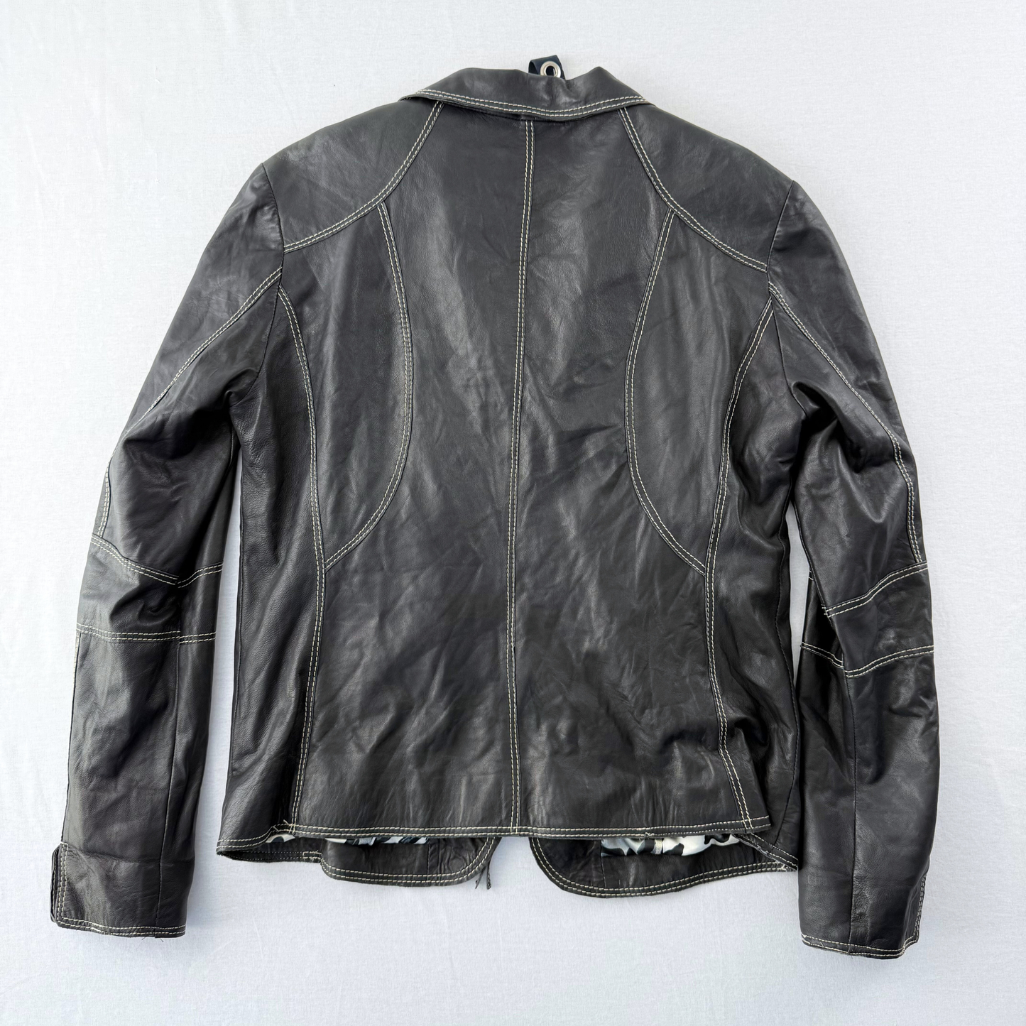 Patago Lederjacke Leather Jacket Designer Vintage Second Hand