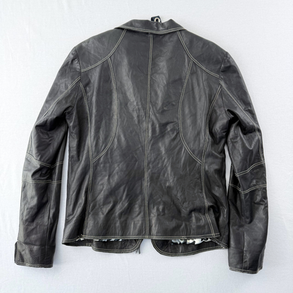Patago Lederjacke Leather Jacket Designer Vintage Second Hand