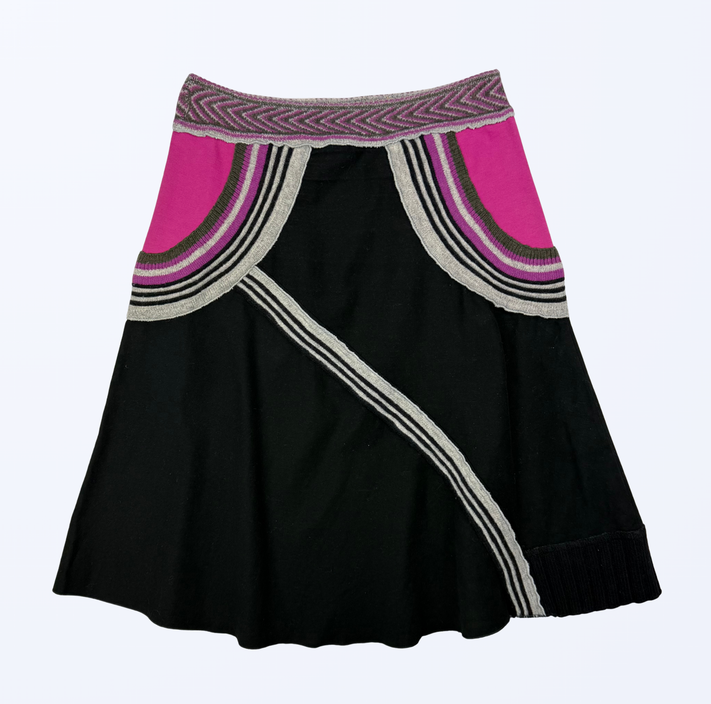Planura Studio Midirock Pink schwarz Teos Vintage Onlineshop