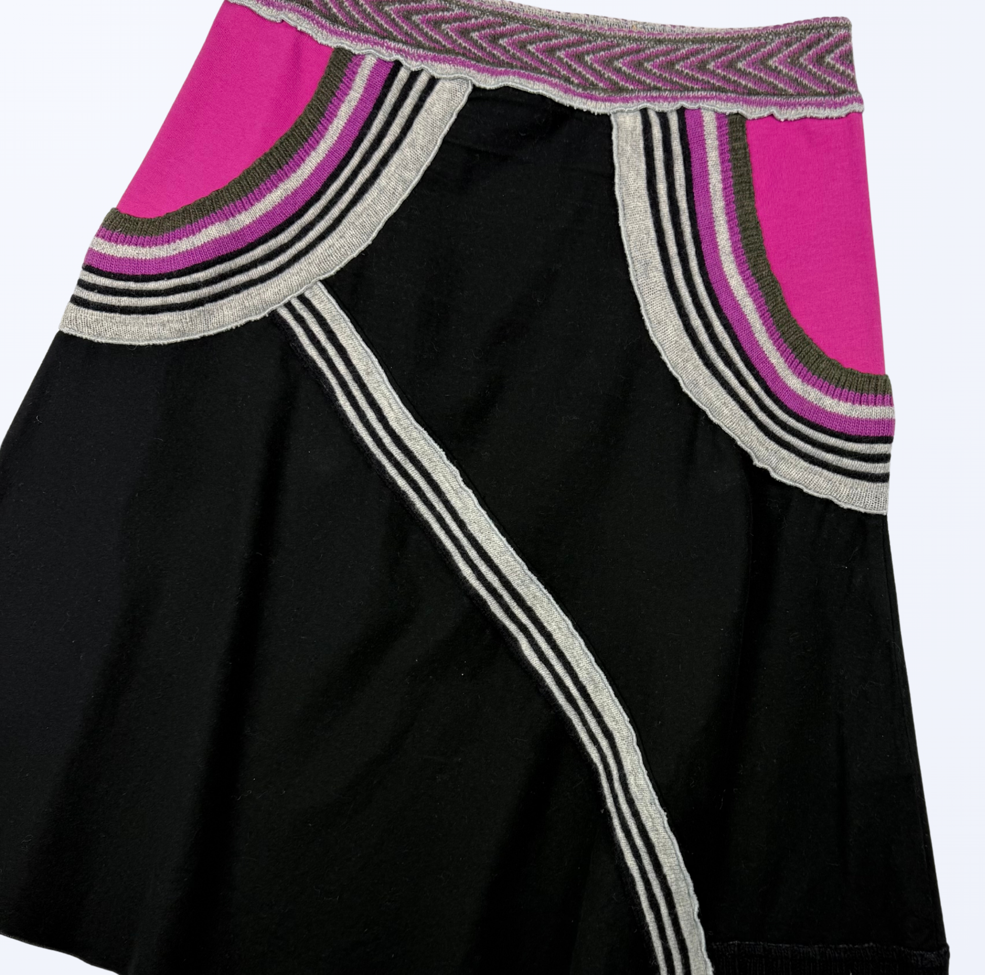 Planura Studio Midirock Pink schwarz Teos Vintage Onlineshop