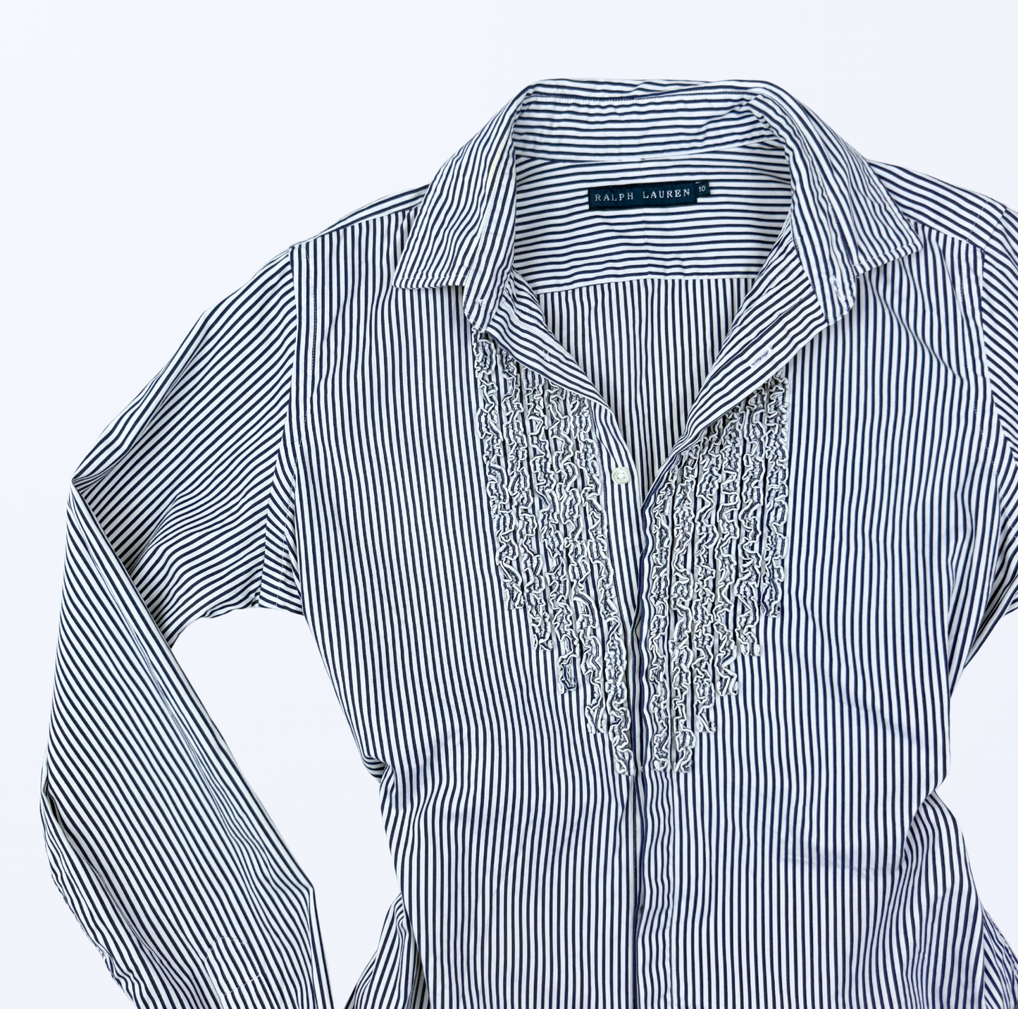 Ralph Lauren Bluse Rüschen Teos Vintage Online Shop