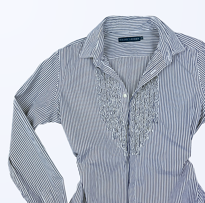 Ralph Lauren Bluse Rüschen Teos Vintage Online Shop