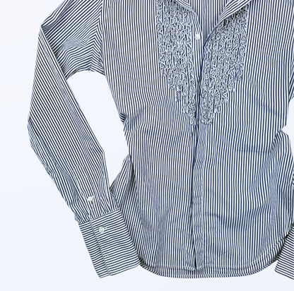 Ralph Lauren Bluse Rüschen Teos Vintage Online Shop