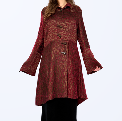 Raphaela M Mantel rot bronze Designer
