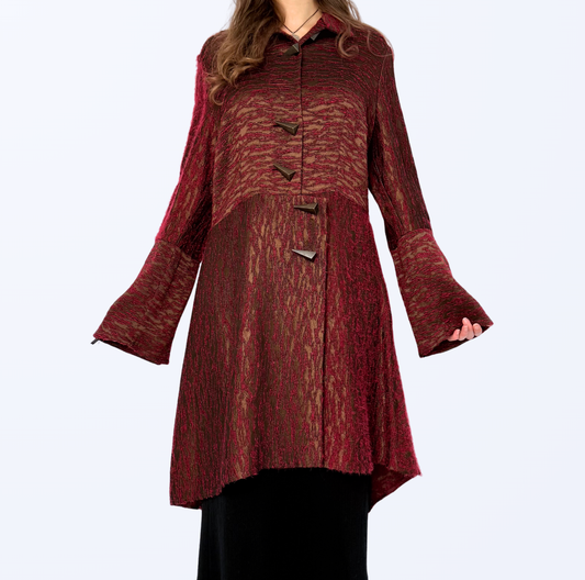 Raphaela M Mantel rot bronze Designer