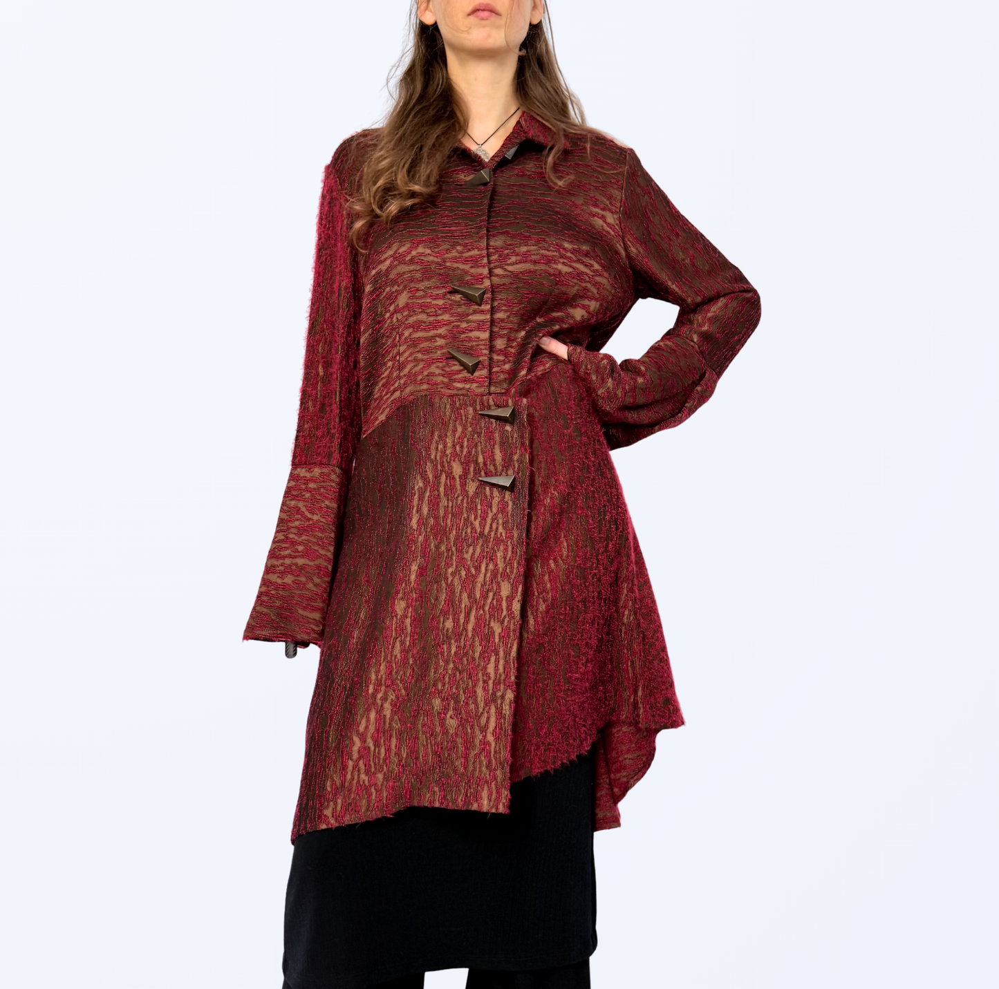 Raphaela M Mantel rot bronze Designer