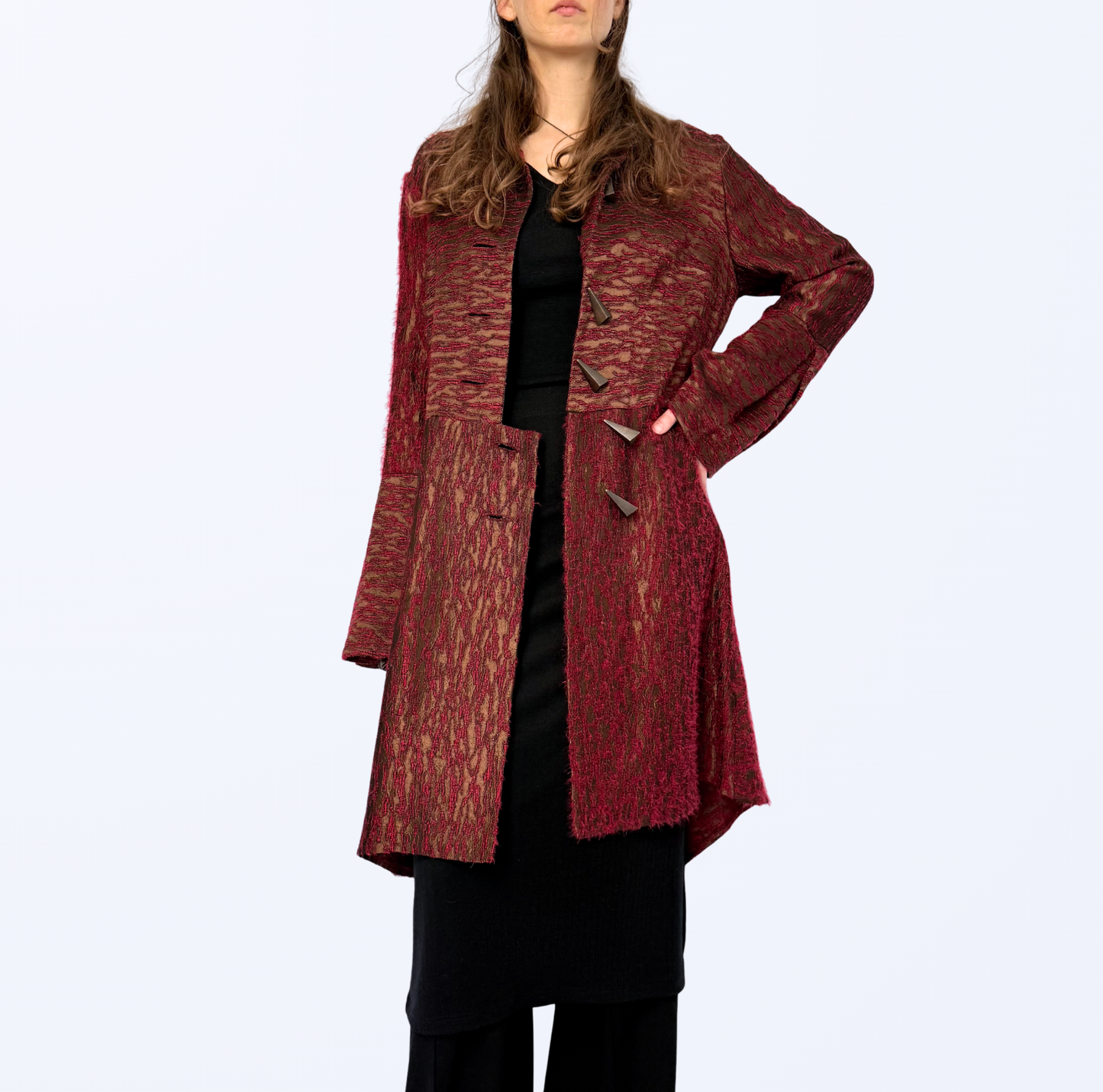 Raphaela M Mantel rot bronze Designer