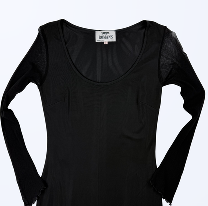 Vintage Kleid Fransen Asymmetrisch spitzzulaufend Teos Vintage Onlineshop