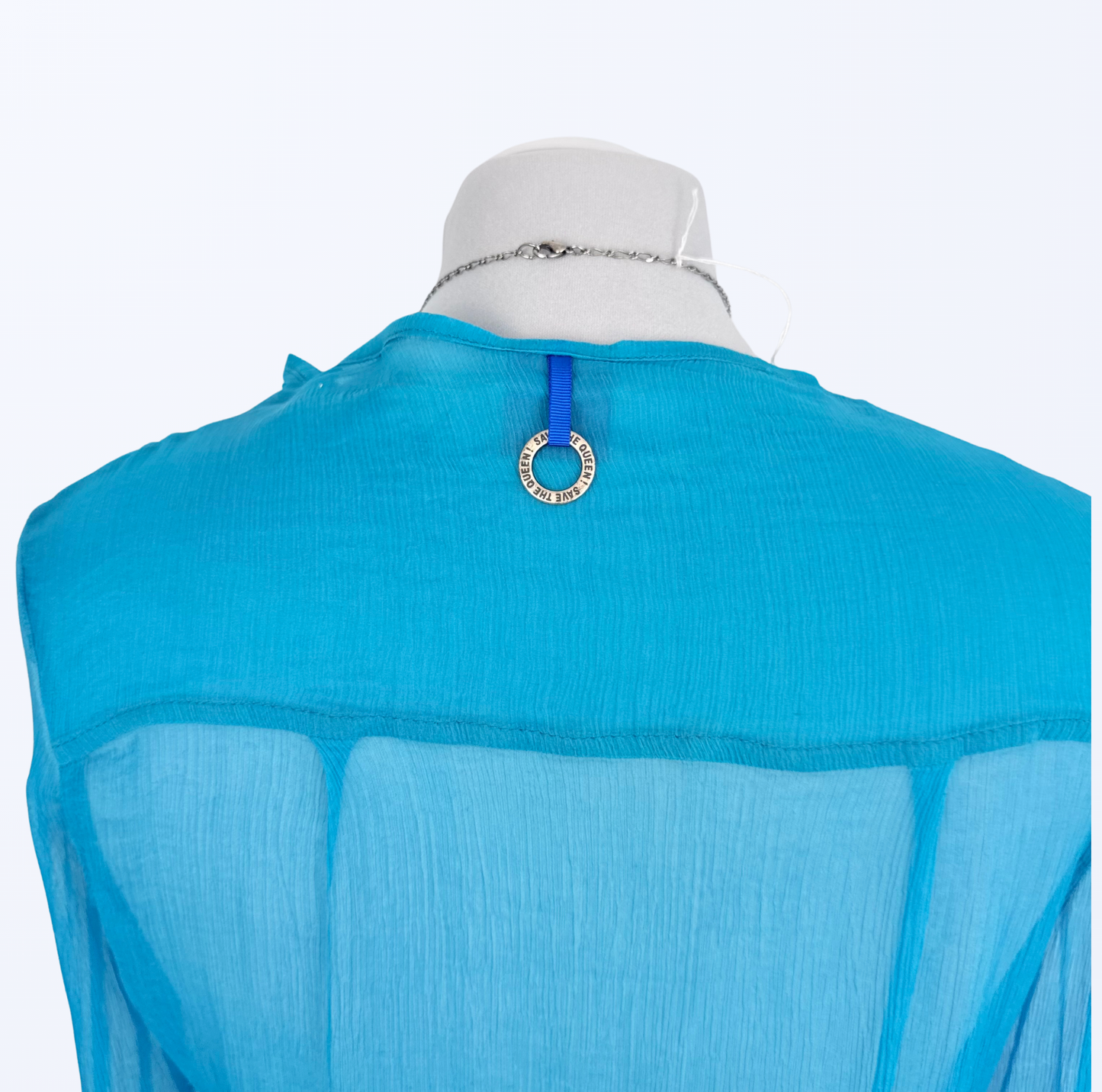 Save The Queend Seidenbluse Tunika Strand cover-up fairy