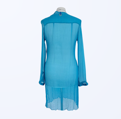 Save The Queend Seidenbluse Tunika Strand cover-up fairy