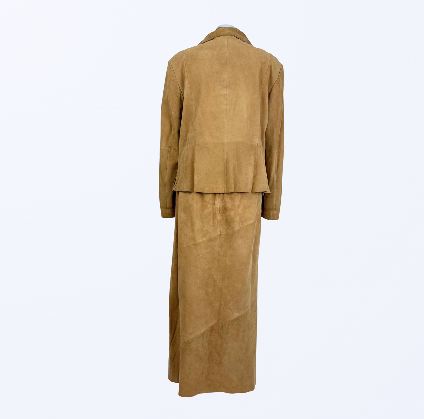 Uta Raasch Lederset Lederblazer Lederrock 90s 2000s besonderes Set Kostüm