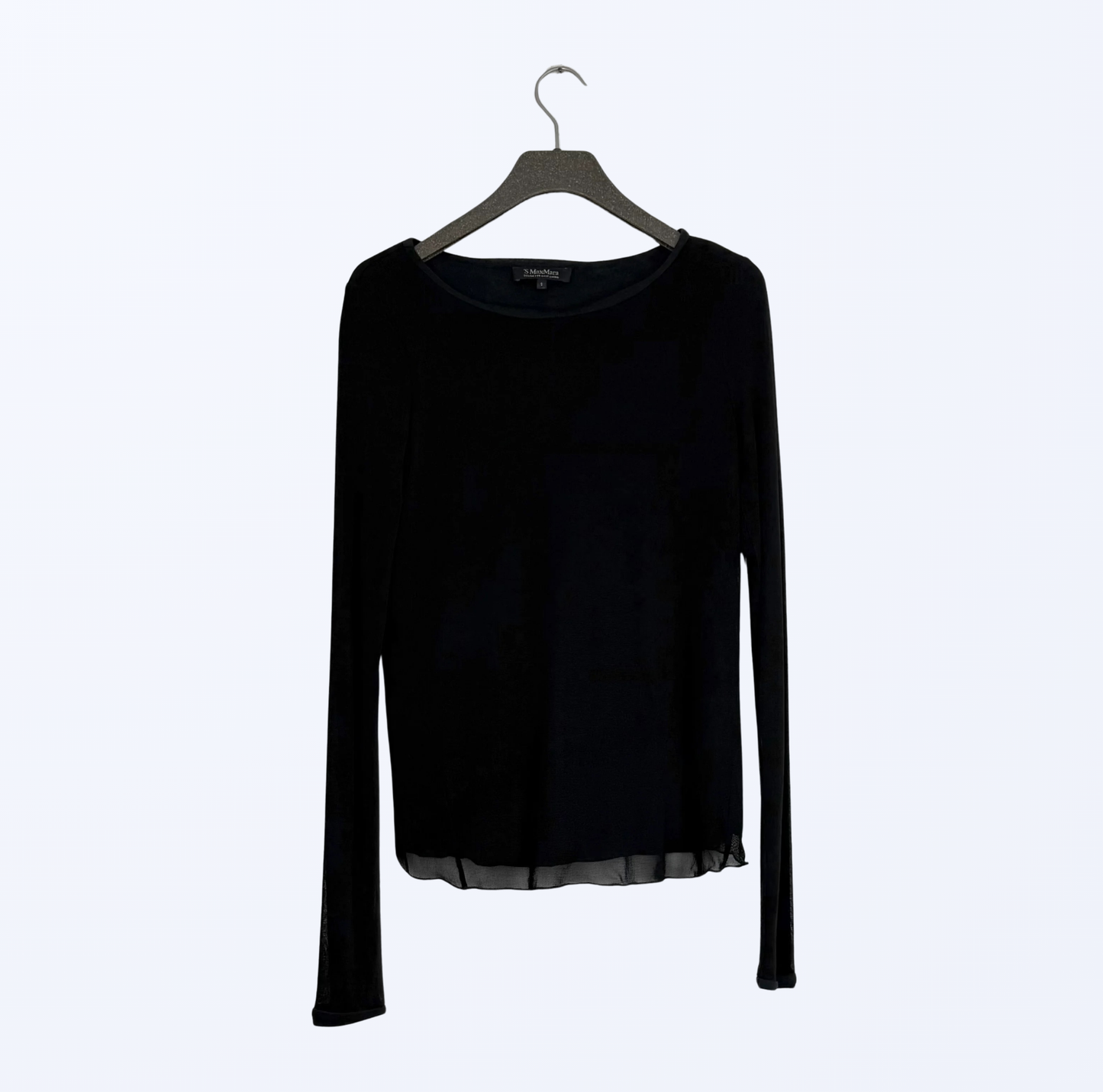 Max Mara Longsleeve Mesh Teos Vintage Onlineshop