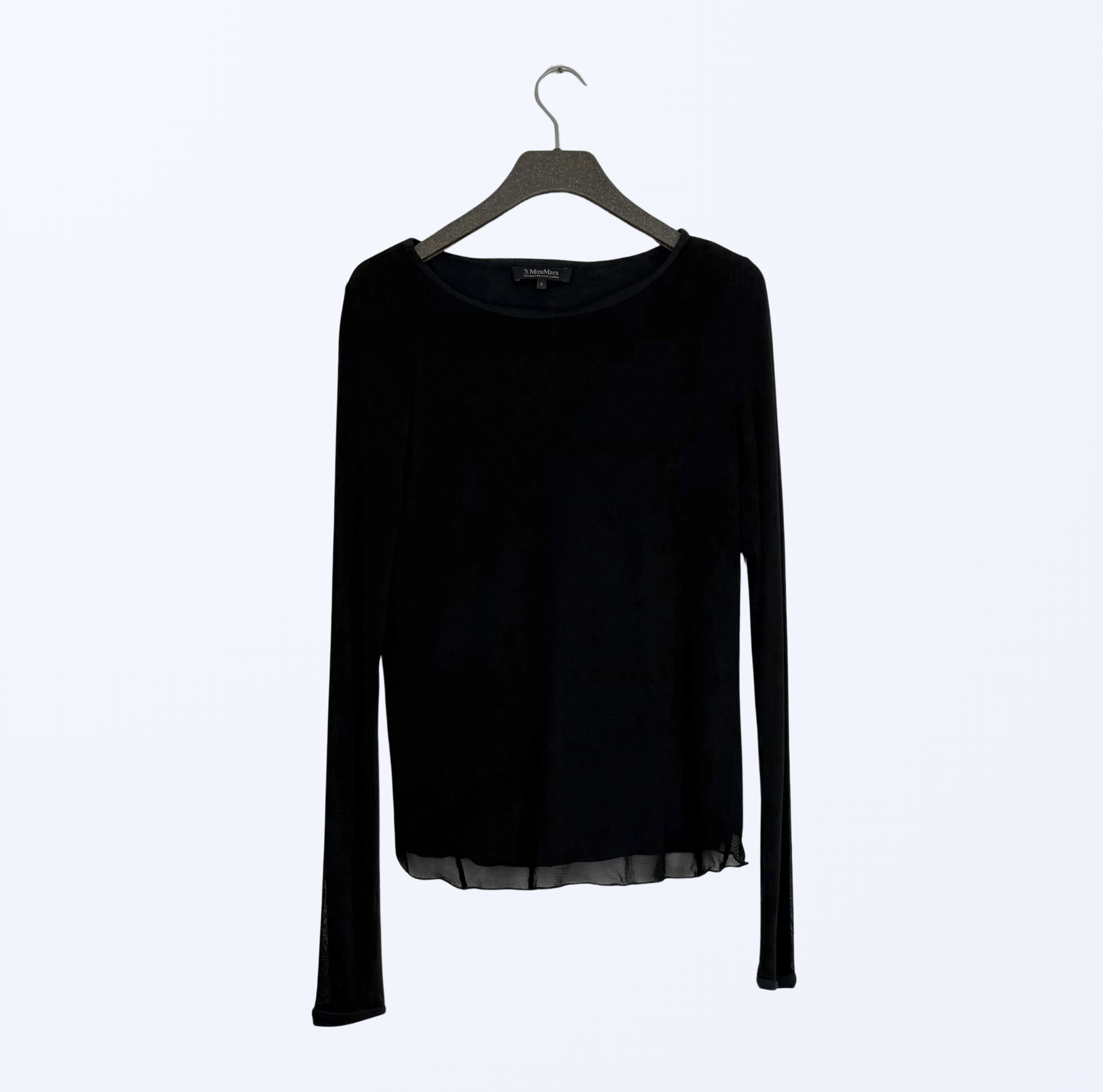 Max Mara Longsleeve Mesh Teos Vintage Onlineshop