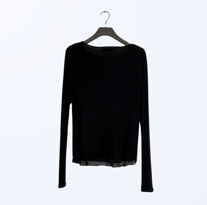 Max Mara Longsleeve Mesh Teos Vintage Onlineshop