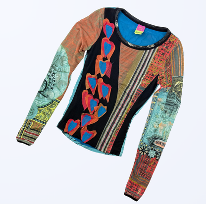 Save the Queen Longsleeve Gr. S Gr. M Teos Vintage Onlineshop