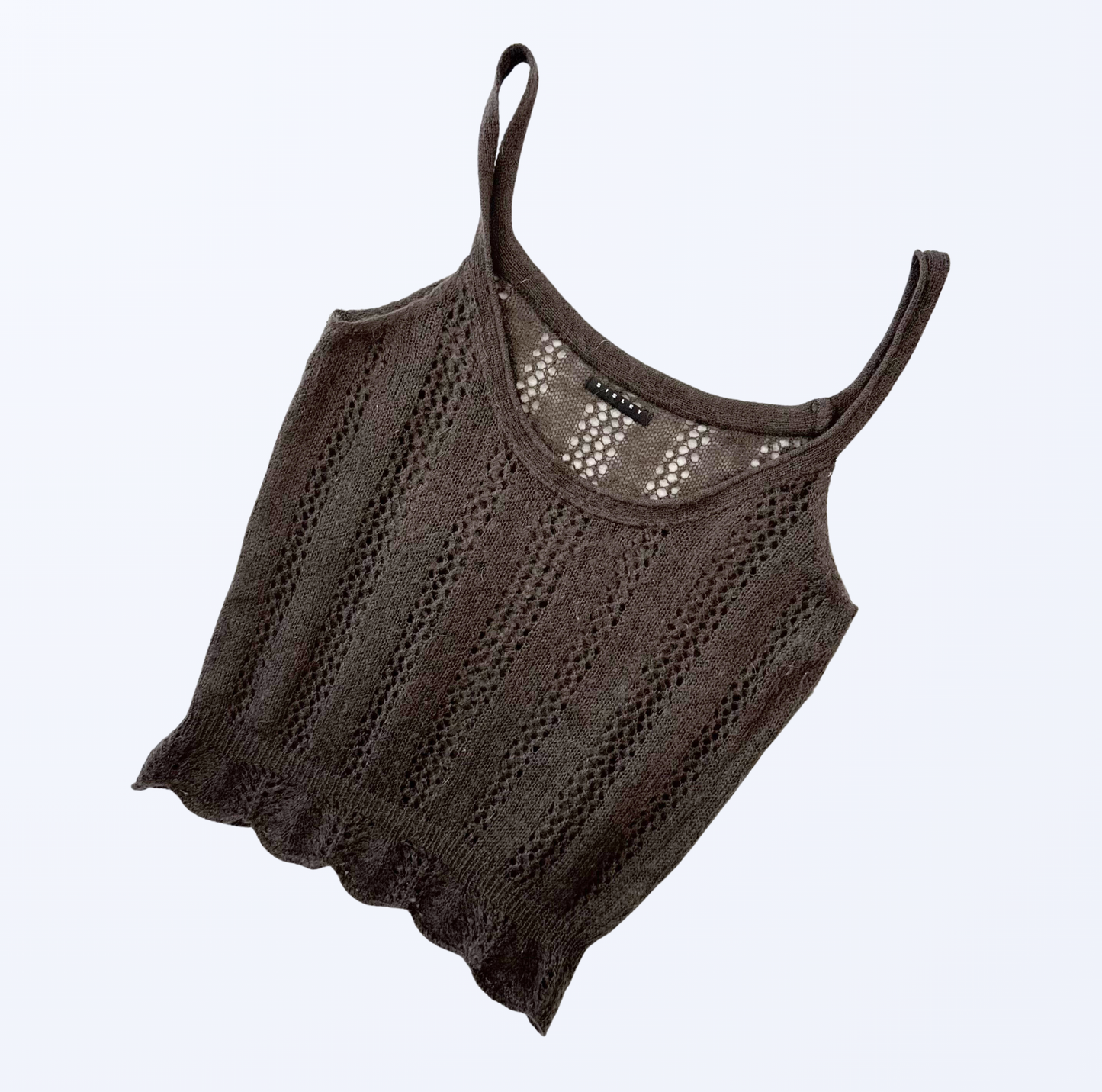 Sisley Top Strick braun Teos Vintage Onlineshop